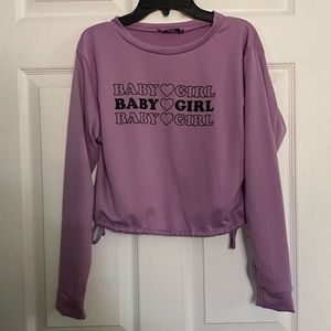 Papaya Women's Cropped Sweatshirt Very Soft